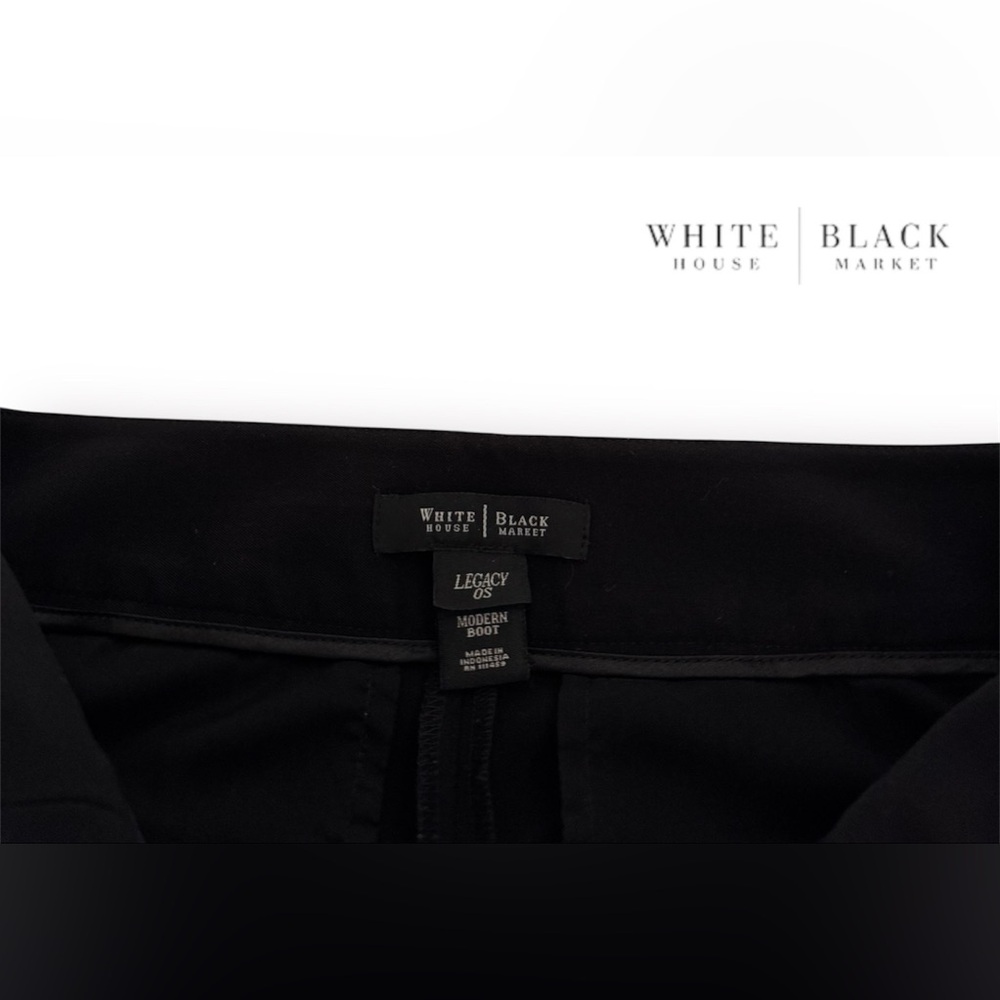 WHBM Women’s Peplum Waist w/Bow Belt Detail Blazer Jacket & Legacy Pants - Picture 13 of 14